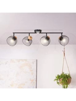 BRILLIANT Deckenleuchte "Thuy" In Schwarz - (L)75,5 X (B)24 Cm 9 BRILLIANT Deckenleuchte "Thuy" In Schwarz - (L)75,5 X (B)24 Cm -Heimdekoration Verkäufe brilliant deckenleuchte thuy in schwarz l 75 5 x b 24 cm 2