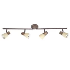 BRILLIANT Spotrohr, 4-flammig, Drehbar Luca 15x81x16,5 Cm In Altkupfer/champagner