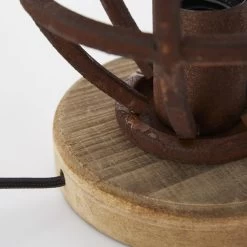 BRILLIANT Tischleuchte 18cm Matrix Wood ⌀ 18 Cm In Rostfarbend -Heimdekoration Verkäufe brilliant tischleuchte 18cm matrix wood 18 cm in rostfarbend 5