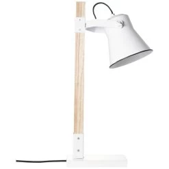 BRILLIANT Tischleuchte Plow 55x29x16 Cm In Weiß/holz Hell -Heimdekoration Verkäufe brilliant tischleuchte plow 55x29x16 cm in weiss holz hell 6