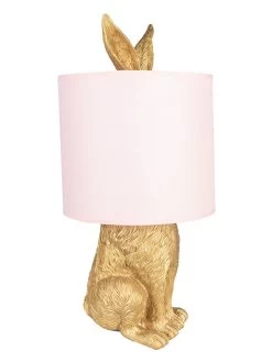 Tischleuchte In Rosa/ Gold - (H)43 X Ø 20 Cm