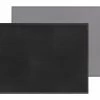 DUO - Platzset Rechteckig, Schwarz/grau -Heimdekoration Verkäufe freeform duo platzset rechteckig schwarz grau