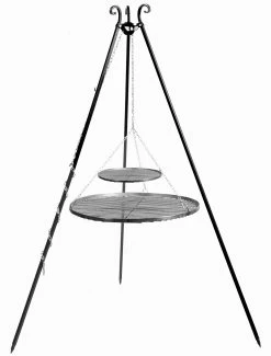 Dreibein-Schwenkgrill GLEIWITZ In Schwarz