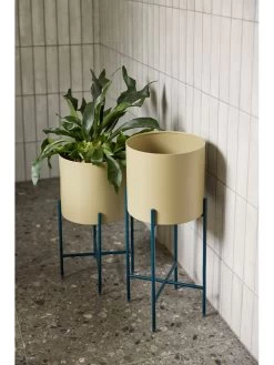 2er-Set: Blumentöpfe "Airy" In Beige -Heimdekoration Verkäufe hubsch 2er set blumentopfe airy in beige 2