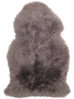 Dekorationslammfell In Grau