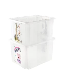 Keeeper Aufbewahrungsbox "Peppa" In Weiß - (L)55,5 X (B)40 X (H)30 Cm - 45 L -Heimdekoration Verkäufe keeeper aufbewahrungsbox peppa in weiss l 55 5 x b 40 x h 30 cm 45 l 5