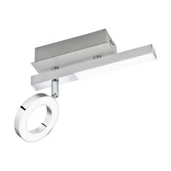 Spot Strahler In Aluminium Satiniert Chrom