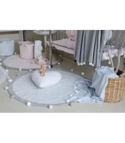 Lorena Canals Kuscheldecke "Bubbly" In Hellblau/Weiß - 100x120 Cm -Heimdekoration Verkäufe lorena canals kuscheldecke bubbly in hellblau weiss 100x120 cm 5