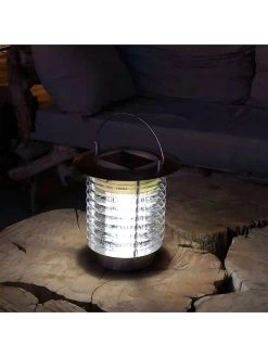 LED-Solarleuchte "Fly" In Silber - (H)19 X Ø 18 Cm -Heimdekoration Verkäufe lumisky led solarleuchte fly in silber h 19 x o 18 cm 2