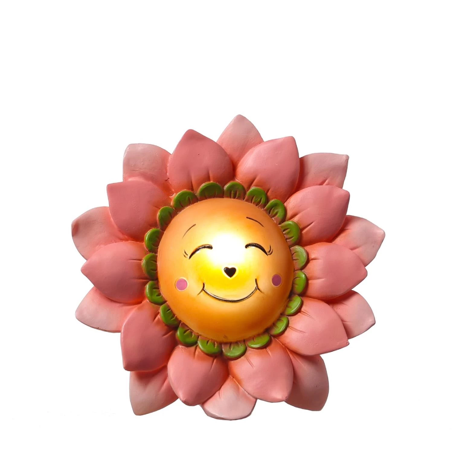 LED Solar Blume Gartendeko Lichtsensor H: 15cm In Rosa 3 LED Solar Blume Gartendeko Lichtsensor H: 15cm In Rosa