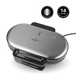 Waffeleisen Waffelautomat Waffelmaker Doppelwaffeleisen Herzform Edelstahl 1200W -Heimdekoration Verkäufe maxxme waffeleisen waffelautomat waffelmaker doppelwaffeleisen herzform edelstahl 1200w 6