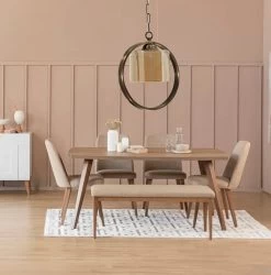 Deckenleuchte Circle Doppelt Verglasung Bronze-Beige