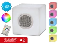 Deko-Würfel Mit Bluetooth "Cube" In Bunt