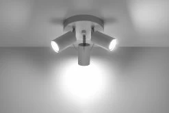 Deckenleuchte ETNA 3P In Weiß Spot (H)18cm ø20cm -Heimdekoration Verkäufe nice lamps deckenleuchte etna 3p in weiss spot h 18cm o20cm 2