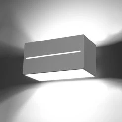 Wandleuchte LORUM 2 In Weiß (H)10cm (L)20cm -Heimdekoration Verkäufe nice lamps wandleuchte lorum 2 in weiss h 10cm l 20cm 2