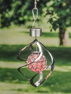 LED-Solar-Windspiel Mit Farbwechsel - (H)23 X Ø 16 Cm 9 LED-Solar-Windspiel Mit Farbwechsel - (H)23 X Ø 16 Cm -Heimdekoration Verkäufe profigarden led solar windspiel mit farbwechsel h 23 x o 16 cm 3