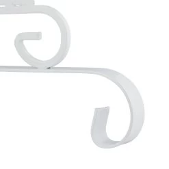 Blumenampel Halterung In Weiß -Heimdekoration Verkäufe relaxdays blumenampel halterung in weiss 5