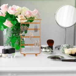 Ohrringhalter In Bronze - (B)16,5 X (H)30,5 X (T)6,5 Cm -Heimdekoration Verkäufe relaxdays ohrringhalter in bronze b 16 5 x h 30 5 x t 6 5 cm 1