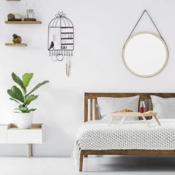 Schmuckhalter In Schwarz - (B)25,5x (H)44,5 X (T)4,5 Cm -Heimdekoration Verkäufe relaxdays schmuckhalter in schwarz b 25 5x h 44 5 x t 4 5 cm 1