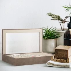 Schmuckkästchen In Braun - (B)30 X (H)5 X (T)21 Cm -Heimdekoration Verkäufe relaxdays schmuckkastchen in braun b 30 x h 5 x t 21 cm 1