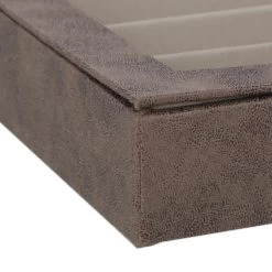Schmuckkästchen In Braun - (B)30 X (H)5 X (T)21 Cm -Heimdekoration Verkäufe relaxdays schmuckkastchen in braun b 30 x h 5 x t 21 cm 6