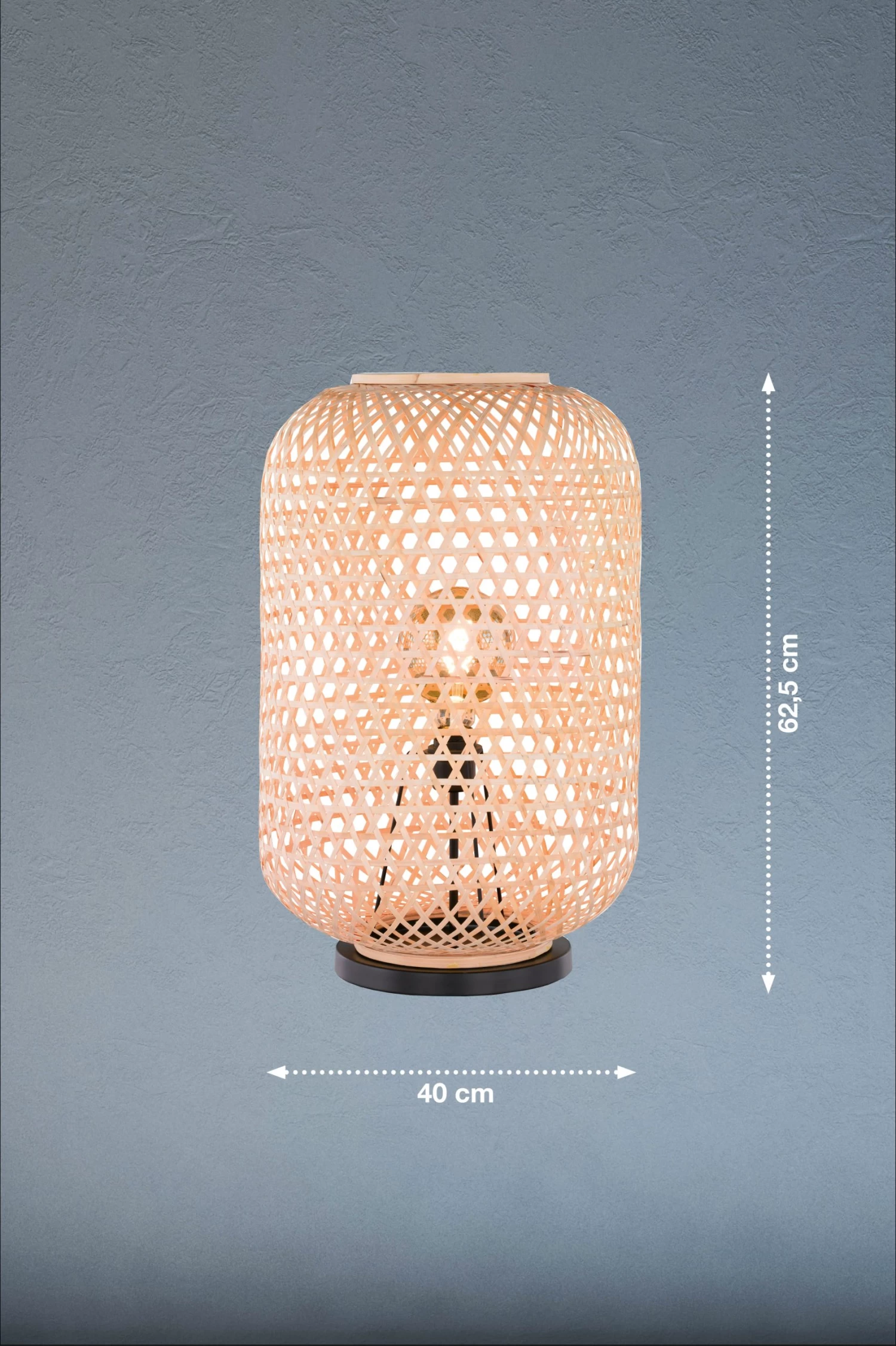 Stehleuchte Calla In Schwarz - (H) 62,5 Cm X Ø 40 Cm 4 Stehleuchte Calla In Schwarz - (H) 62,5 Cm X Ø 40 Cm – Bild 2