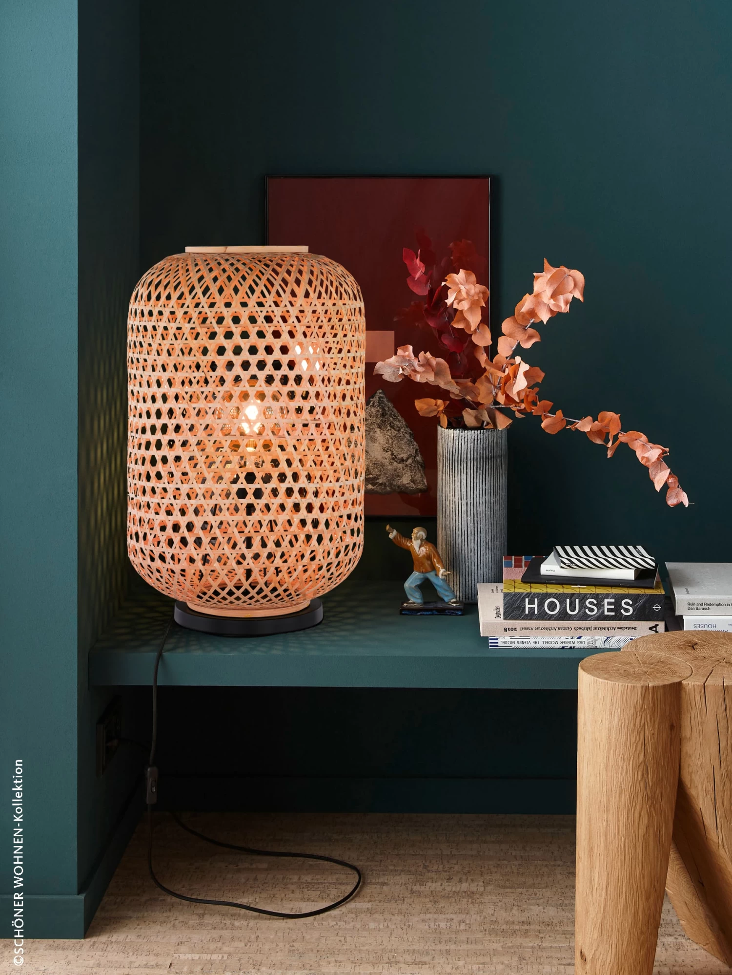 Stehleuchte Calla In Schwarz - (H) 62,5 Cm X Ø 40 Cm 6 Stehleuchte Calla In Schwarz - (H) 62,5 Cm X Ø 40 Cm – Bild 4