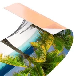 Küchenrückwand - Catwalk To Paradise In Blau -Heimdekoration Verkäufe wallart kuchenruckwand catwalk to paradise in blau 5