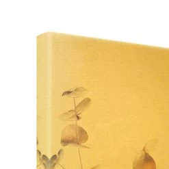 Leinwandbild Gold - Goldene Eukalyptuszweige Mit Weiß In Gold -Heimdekoration Verkäufe wallart leinwandbild gold goldene eukalyptuszweige mit weiss in gold 6