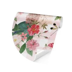 Runde Tapete Selbstklebend - Schmetterlinge Mit Rosa Blumen In Bunt 15 Runde Tapete Selbstklebend - Schmetterlinge Mit Rosa Blumen In Bunt -Heimdekoration Verkäufe wallart runde tapete selbstklebend schmetterlinge mit rosa blumen in bunt 5