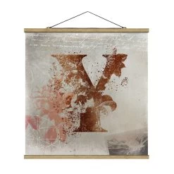 Stoffbild - Vintage Gold Alphabet Buchstabe Y In Gold -Heimdekoration Verkäufe wallart stoffbild vintage gold alphabet buchstabe y in gold 4
