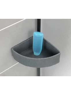 Wenko Teleskop-Eckregal Villata In Grau -Heimdekoration Verkäufe wenko teleskop eckregal villata in grau 13