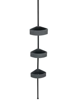 Wenko Teleskop-Eckregal Villata In Grau -Heimdekoration Verkäufe wenko teleskop eckregal villata in grau 15