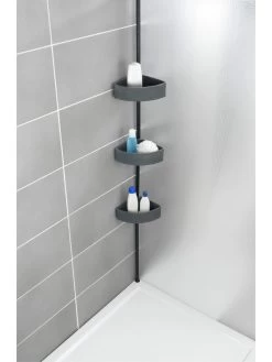 Wenko Teleskop-Eckregal Villata In Grau -Heimdekoration Verkäufe wenko teleskop eckregal villata in grau 16