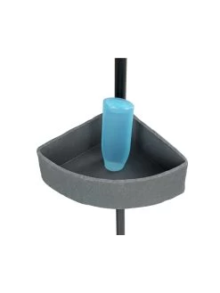 Wenko Teleskop-Eckregal Villata In Grau -Heimdekoration Verkäufe wenko teleskop eckregal villata in grau 7