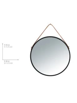 Wenko Wandspiegel Borrone Rund 40 Cm In Silber -Heimdekoration Verkäufe wenko wandspiegel borrone rund 40 cm in silber 3