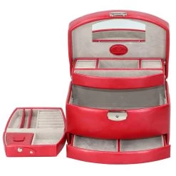 Shine Schmuckkoffer 23 Cm In Rot -Heimdekoration Verkäufe windrose shine schmuckkoffer 23 cm in rot 4