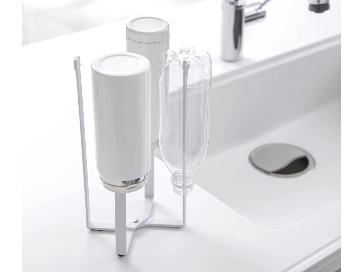 Yamazaki Flaschen Trockenständer Tower In Weiß 9 Yamazaki Flaschen Trockenständer Tower In Weiß – Bild 7